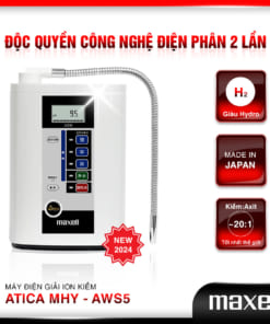 Máy lọc nước ion kiềm giàu Hydro Atica Maxell MHY-AWS5